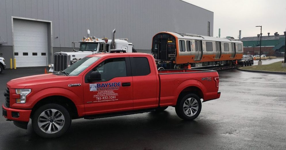 Bayside Heavy Haul of New Orange Red Line Vehicles