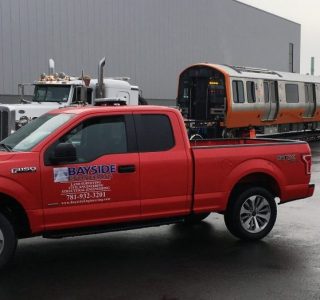 Bayside Heavy Haul of New Orange Red Line Vehicles